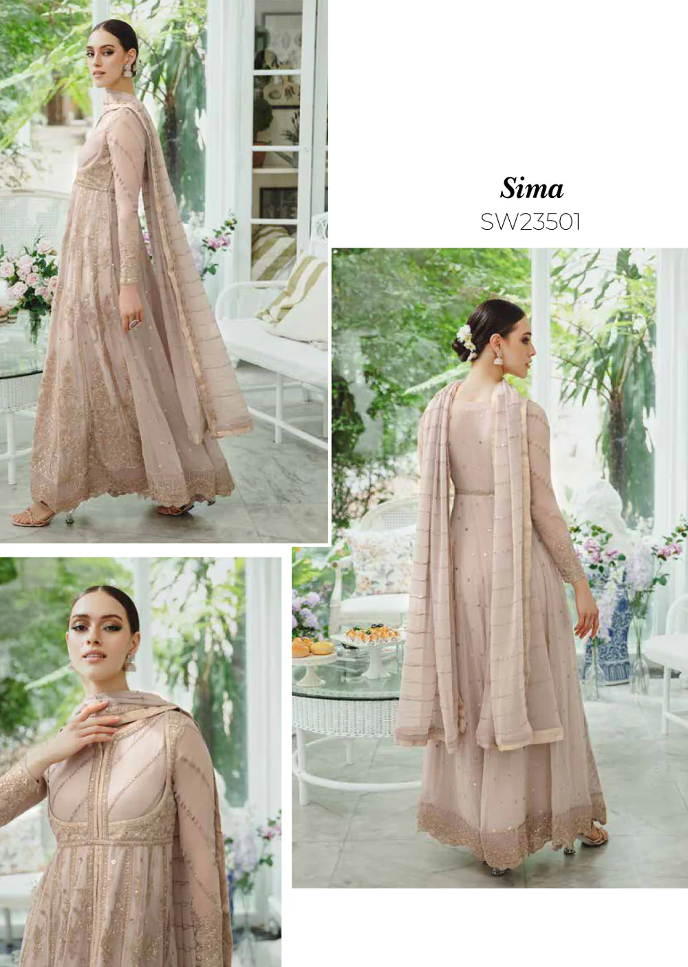 SW2310 - Readymade - Freesia by Ariya Chiffon De Luxe 2024 - Image 2