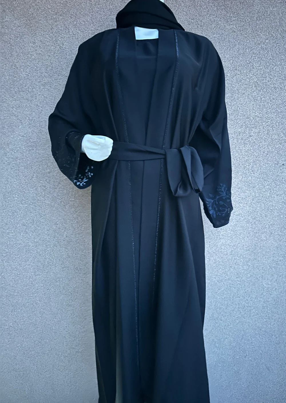 TAYB-14 - Black  - Tayyab Abaya 2025
