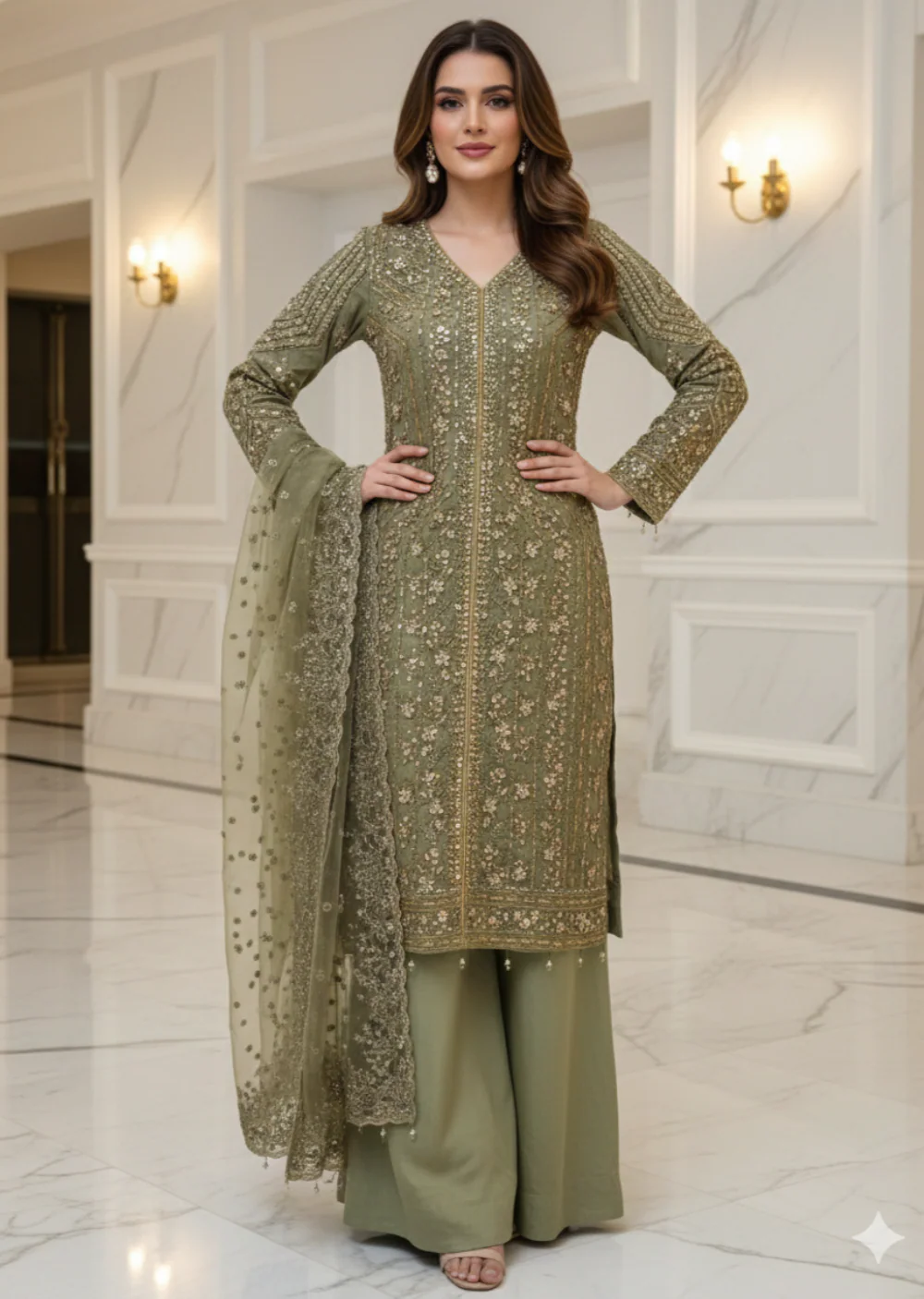 TFE-1001- Readymade Chiffon Formals