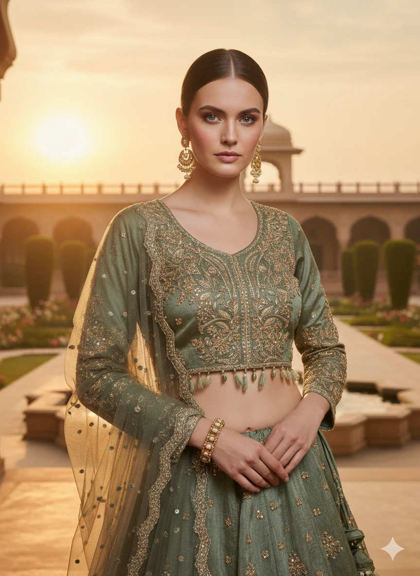TFE-1014- Readymade Chiffon Formals - Image 2