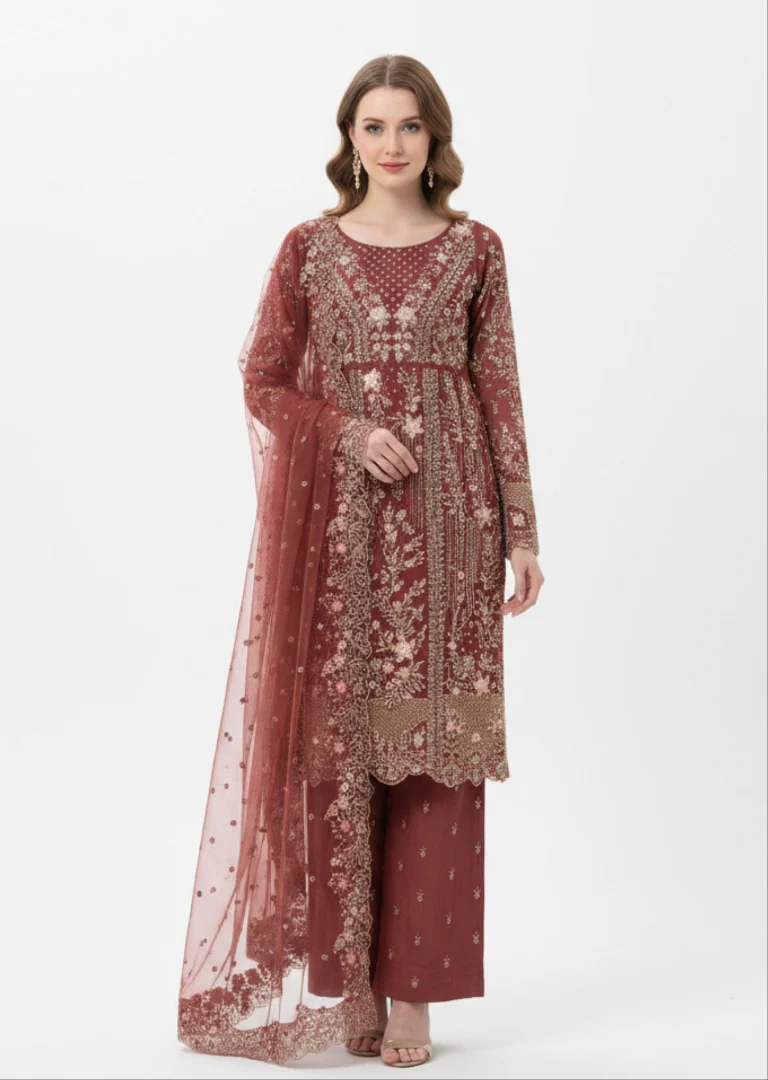 TFE-1017- Readymade Chiffon Formals