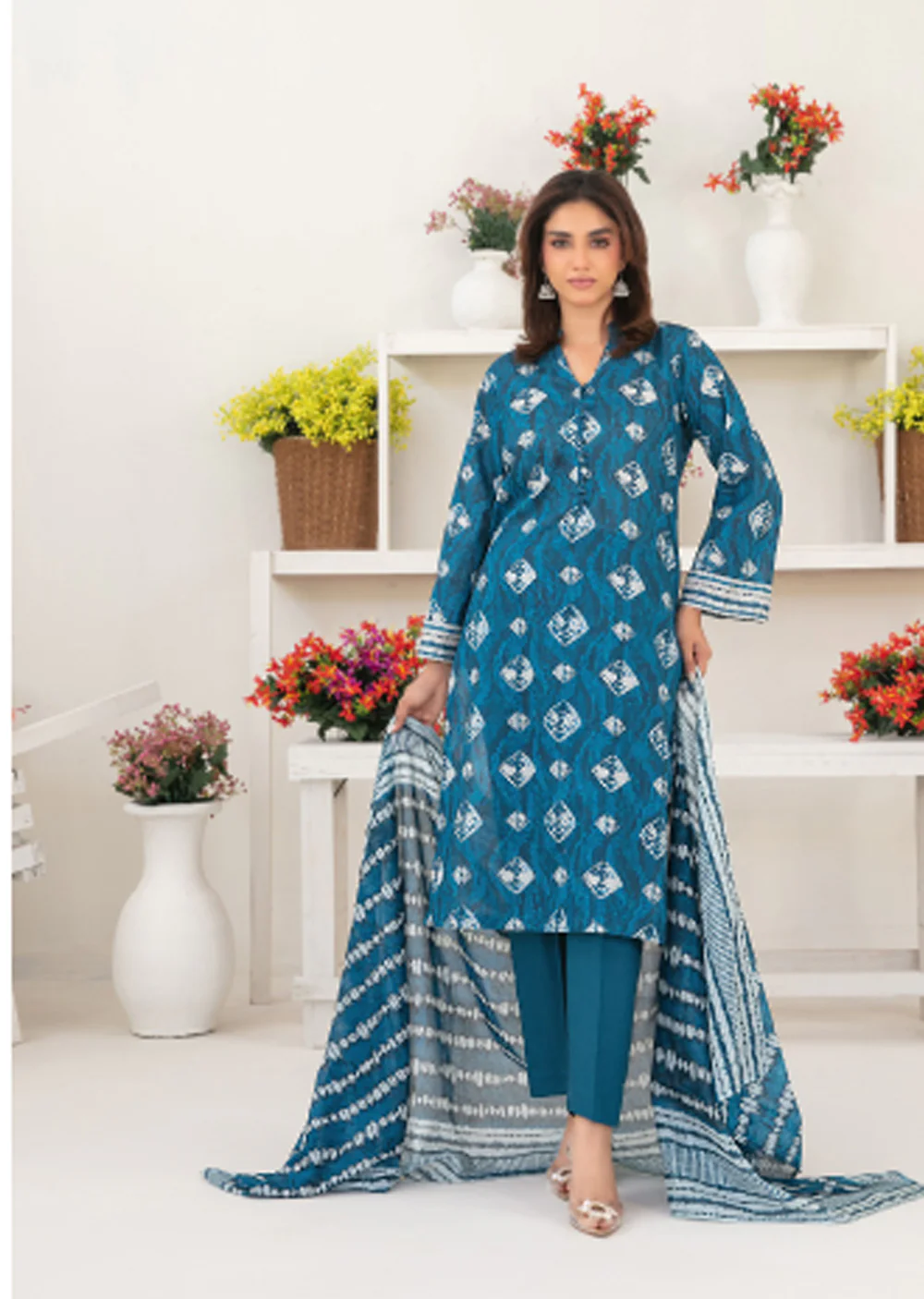 TWD-2279 Readymade Mizna Tawakkal Lawn Suit 2025