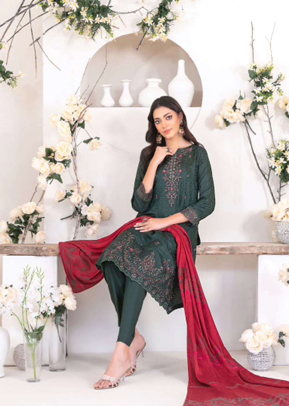 TWD-4553 - Readymade Yumna Collection By Tawakkal Suit 2025 - Image 3