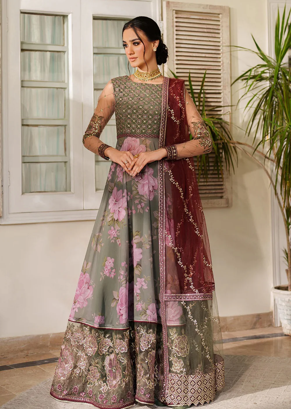 UE-541 Iznik Printed Formals - Image 2