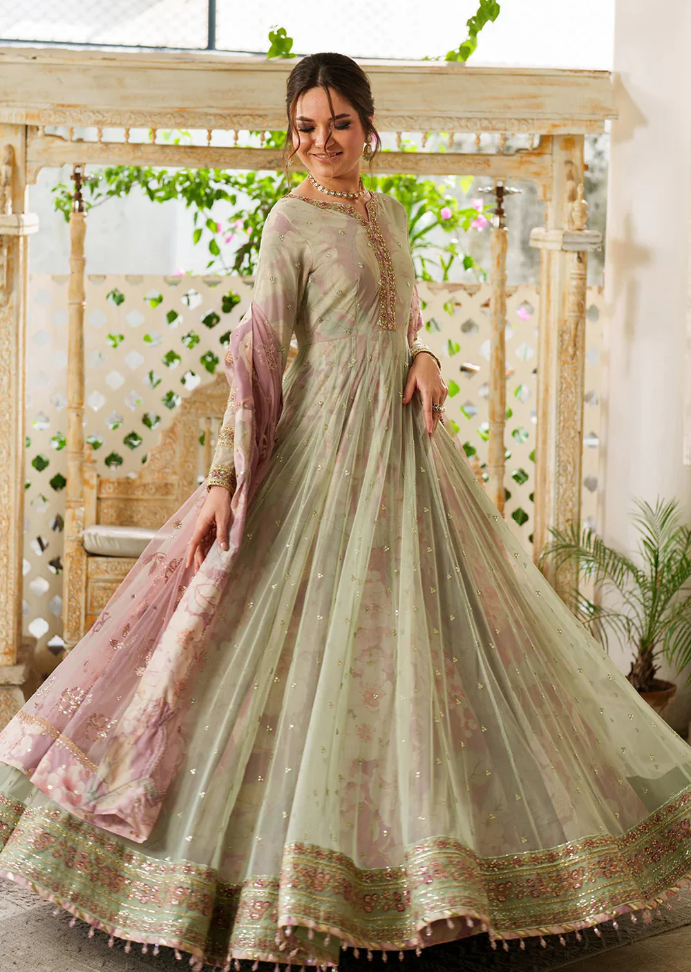 UE-542 Iznik Printed Formals - Image 3