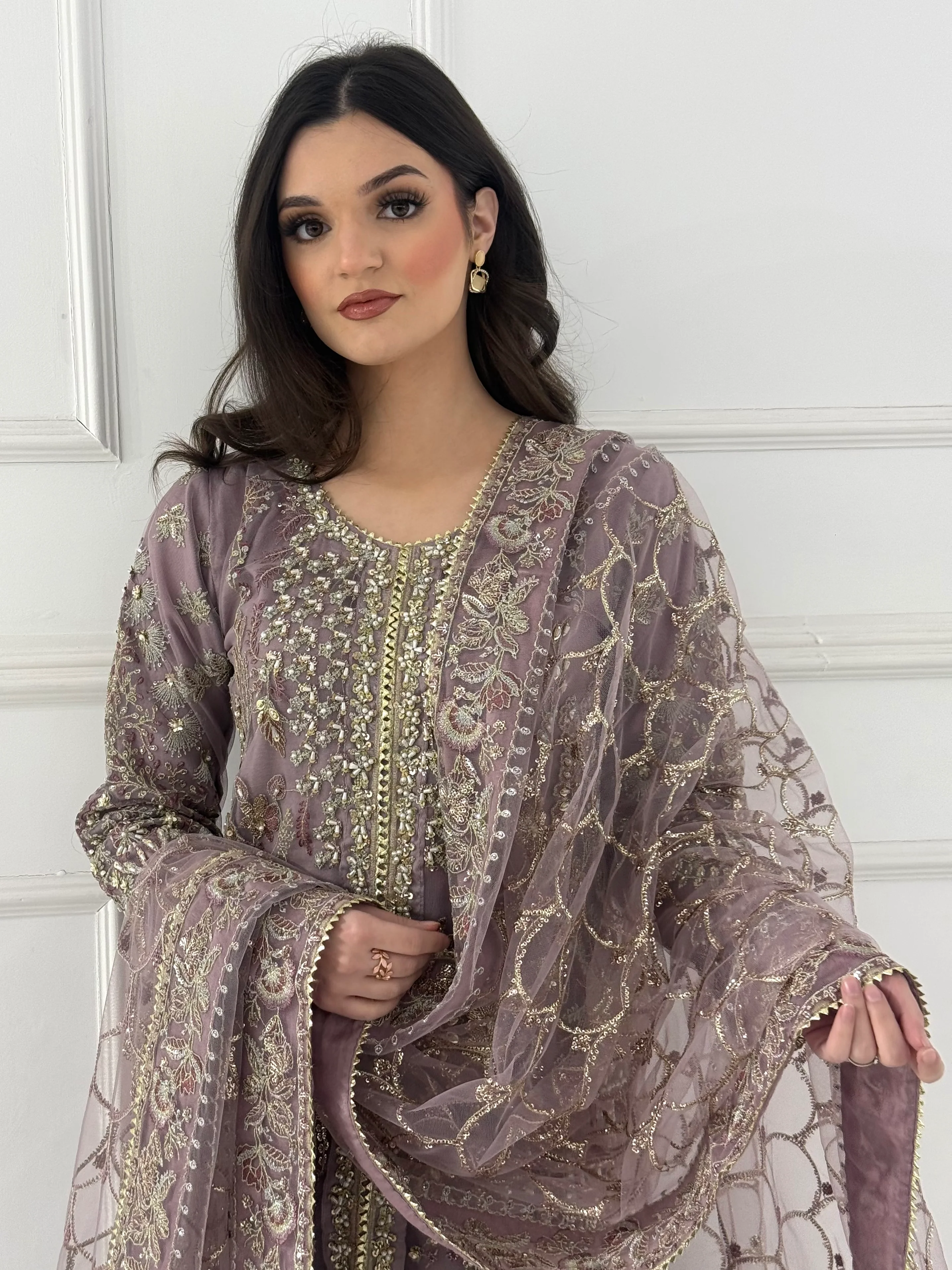 UJ1003 JAAN NET SHARARAH SUIT 2026 - Image 8