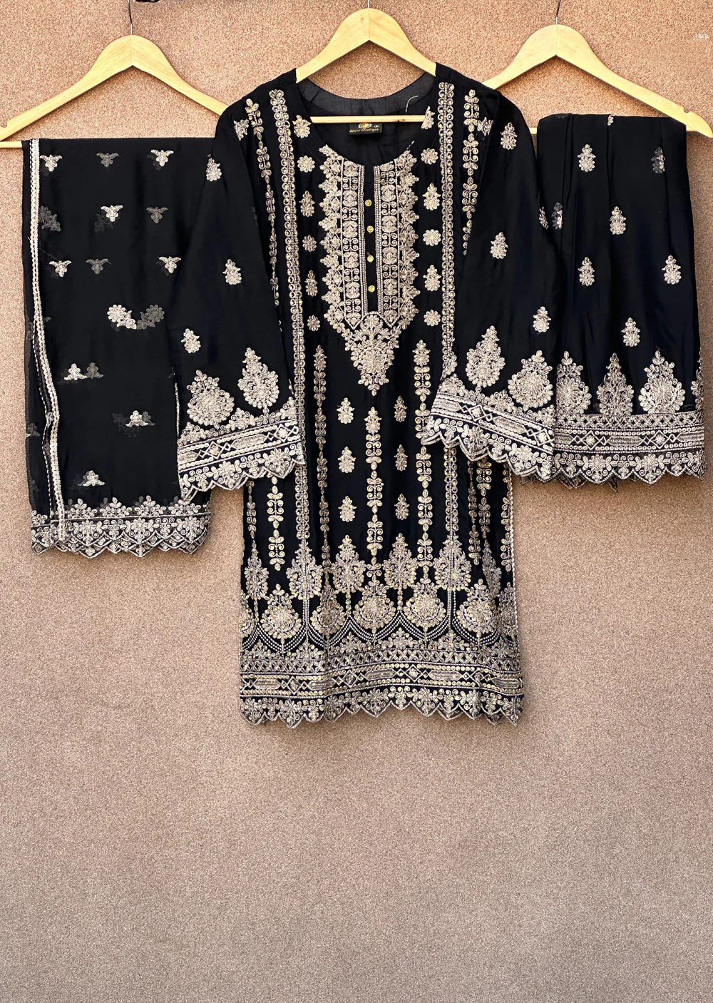 UJK-01 - Black - Readymade - Florine Chiffon Suit 2025 - Image 2