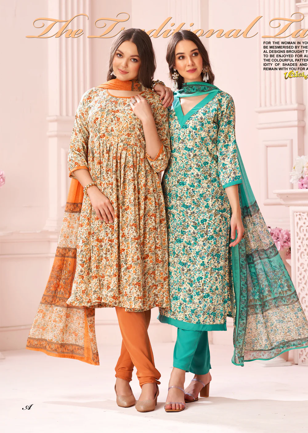 VSHA-6109 - Unstitched - Vaishali Prints