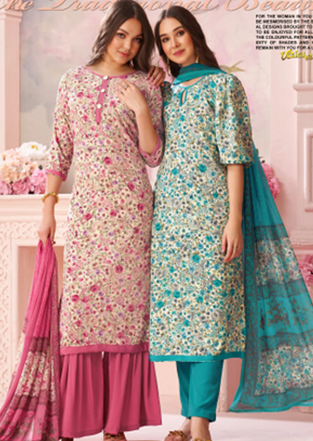 VSHA-6121 - Unstitched - Vaishali Prints
