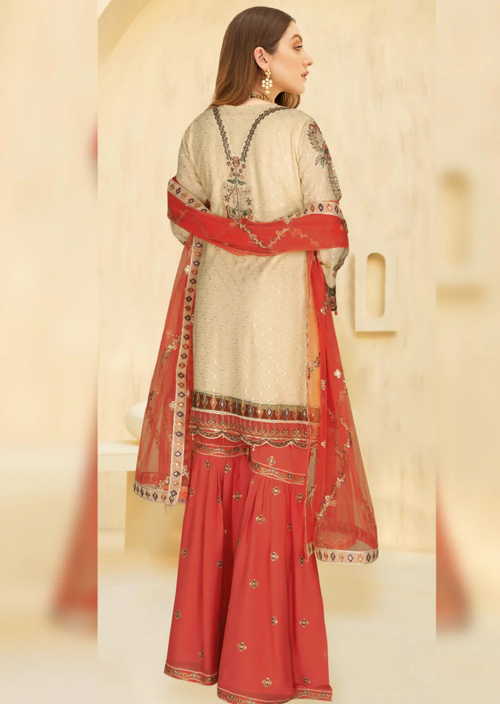 W-376-F - Readymade - Ramsha Suit 2024 - Image 2