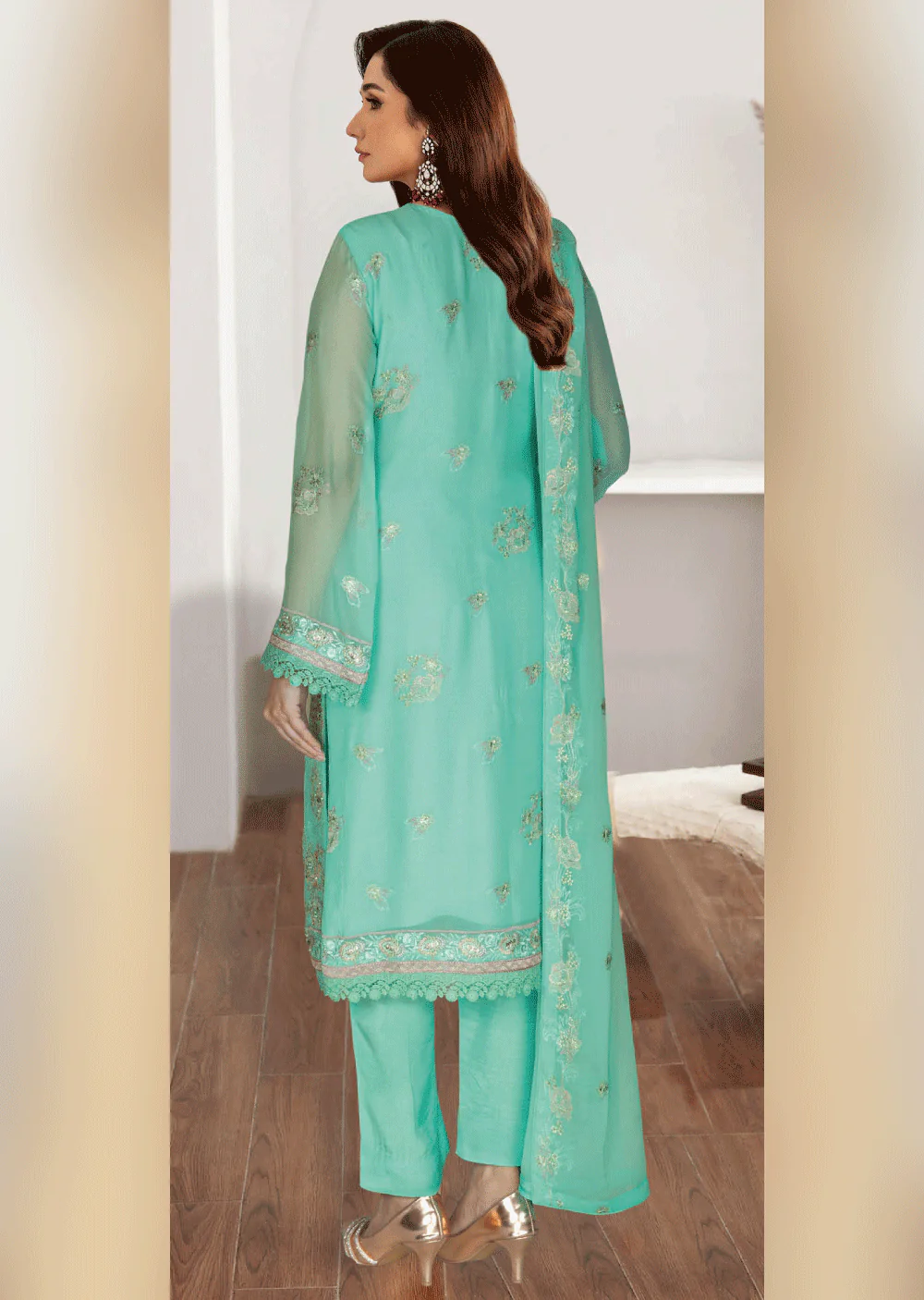 WA-401-C - Readymade - Ramsha Suit 2024 - Image 2