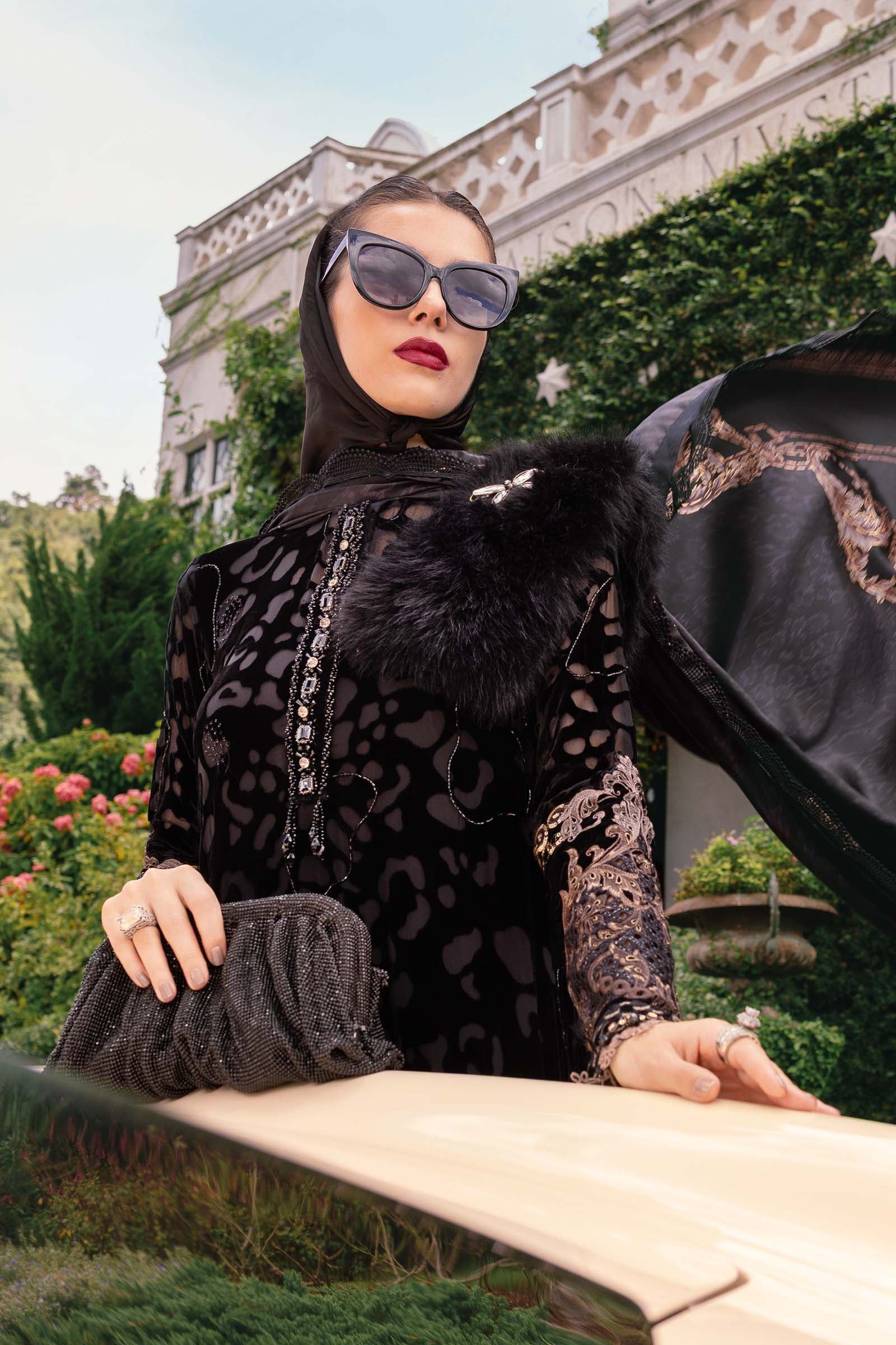 WL-1301- Maria b INSPIRED Embroidered Palachi Suit 2025 - Image 2