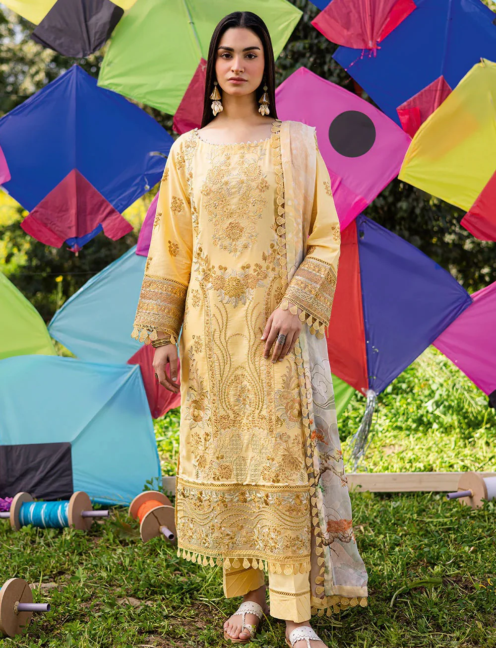 Y-915 - Ready Made - Riwayat by Ramsha Luxury Lawn Vol 12