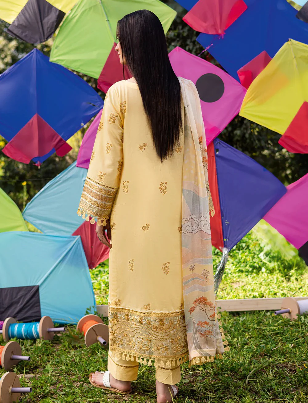 Y-915 - Ready Made - Riwayat by Ramsha Luxury Lawn Vol 12 - Image 2