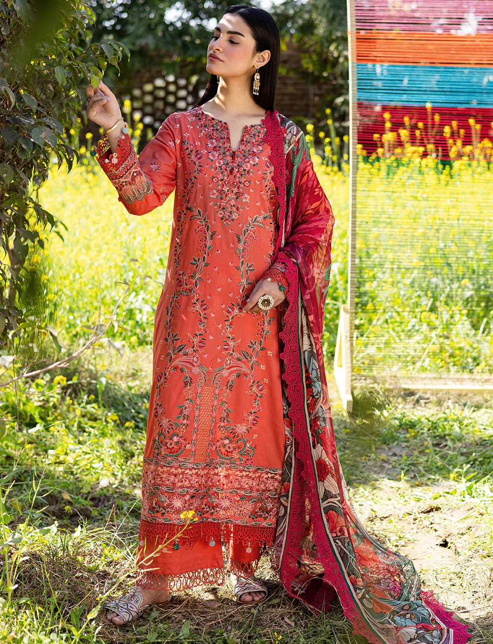 Y-922 - Ready Made - Riwayat by Ramsha Luxury Lawn Vol 12