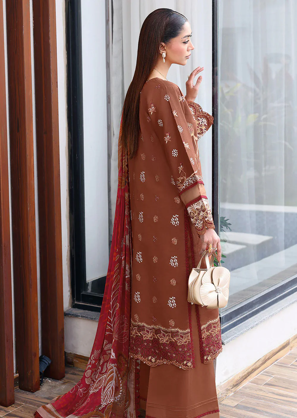 Z-1401- ANDAAZ RAMSHA LUXURY LAWN - Image 3