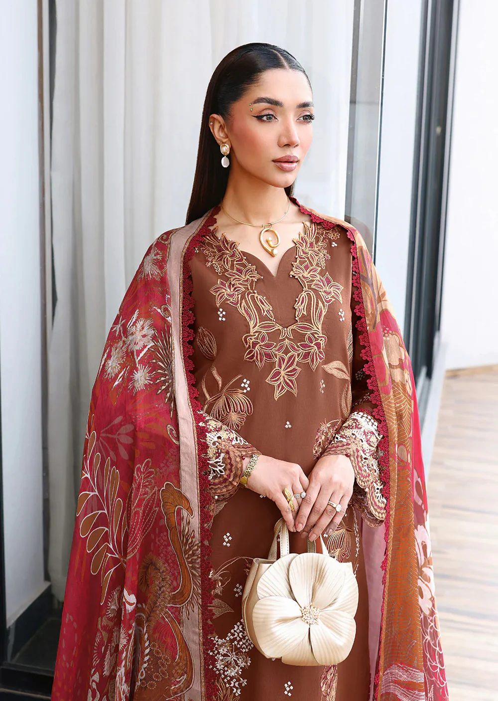 Z-1401- ANDAAZ RAMSHA LUXURY LAWN - Image 5