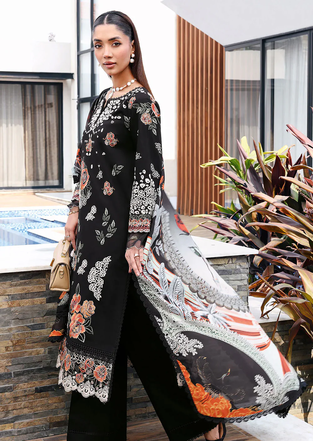 Z-1403- ANDAAZ RAMSHA LUXURY LAWN - Image 4