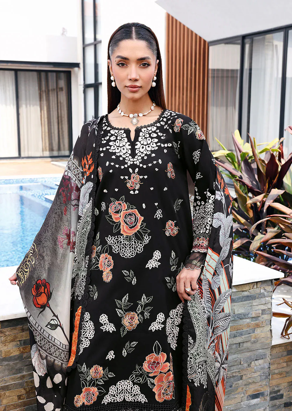 Z-1403- ANDAAZ RAMSHA LUXURY LAWN - Image 5