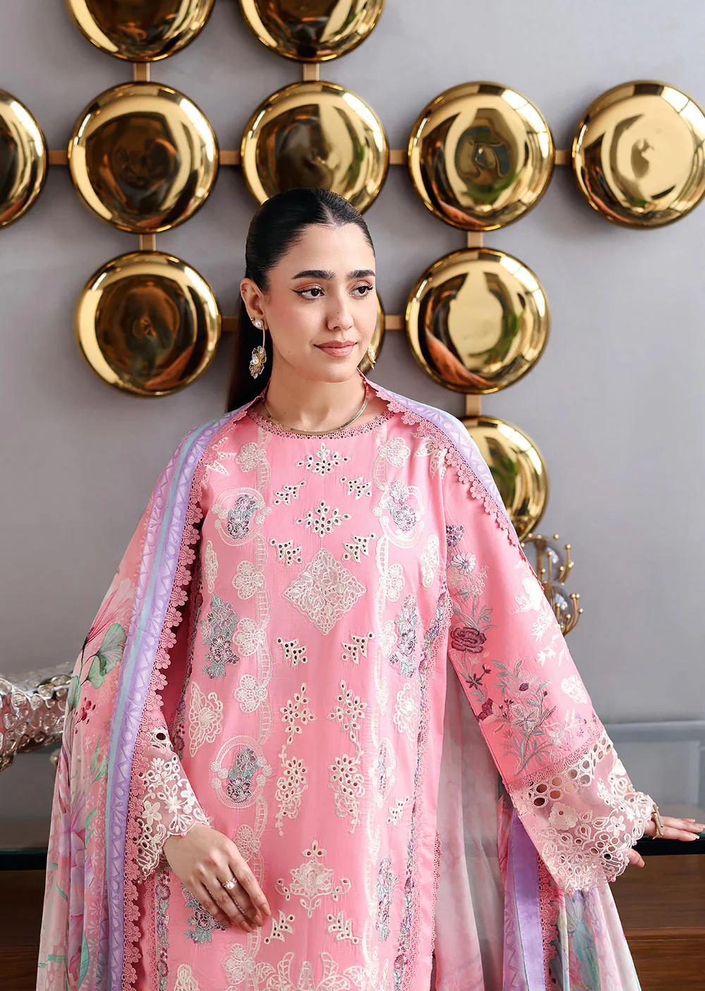 Z-1404- ANDAAZ RAMSHA LUXURY LAWN - Image 3