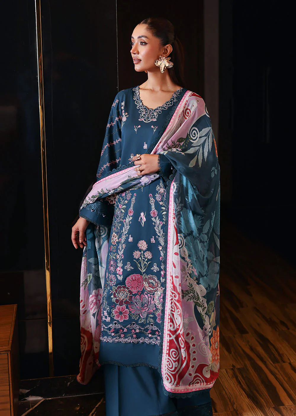 Z-1405- ANDAAZ RAMSHA LUXURY LAWN - Image 4