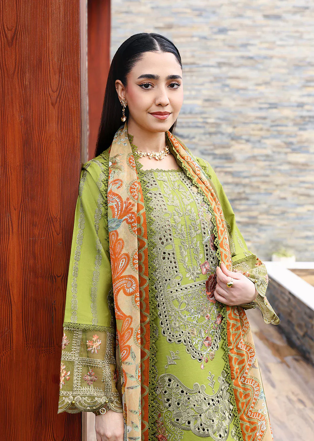 Z-1408- ANDAAZ RAMSHA LUXURY LAWN - Image 4
