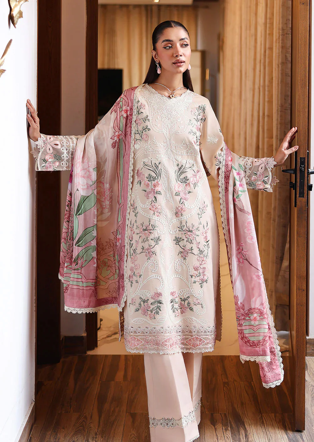 Z-1409- ANDAAZ RAMSHA LUXURY LAWN - Image 6