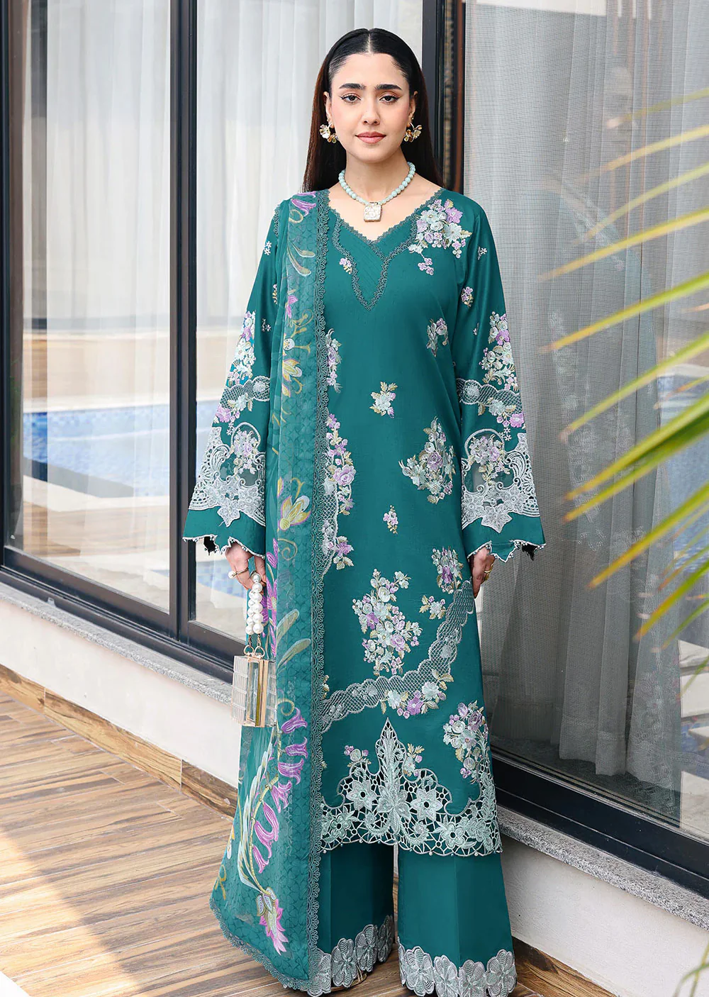 Z-1410- ANDAAZ RAMSHA LUXURY LAWN