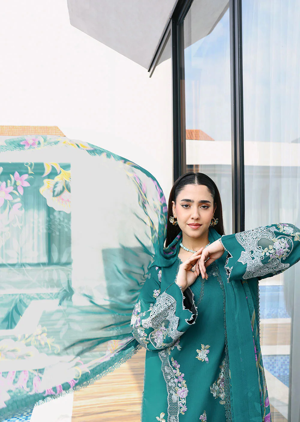 Z-1410- ANDAAZ RAMSHA LUXURY LAWN - Image 5
