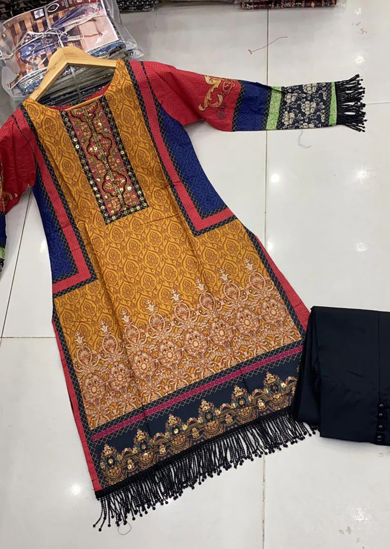 ZA694 Readymade lawn Kurti
