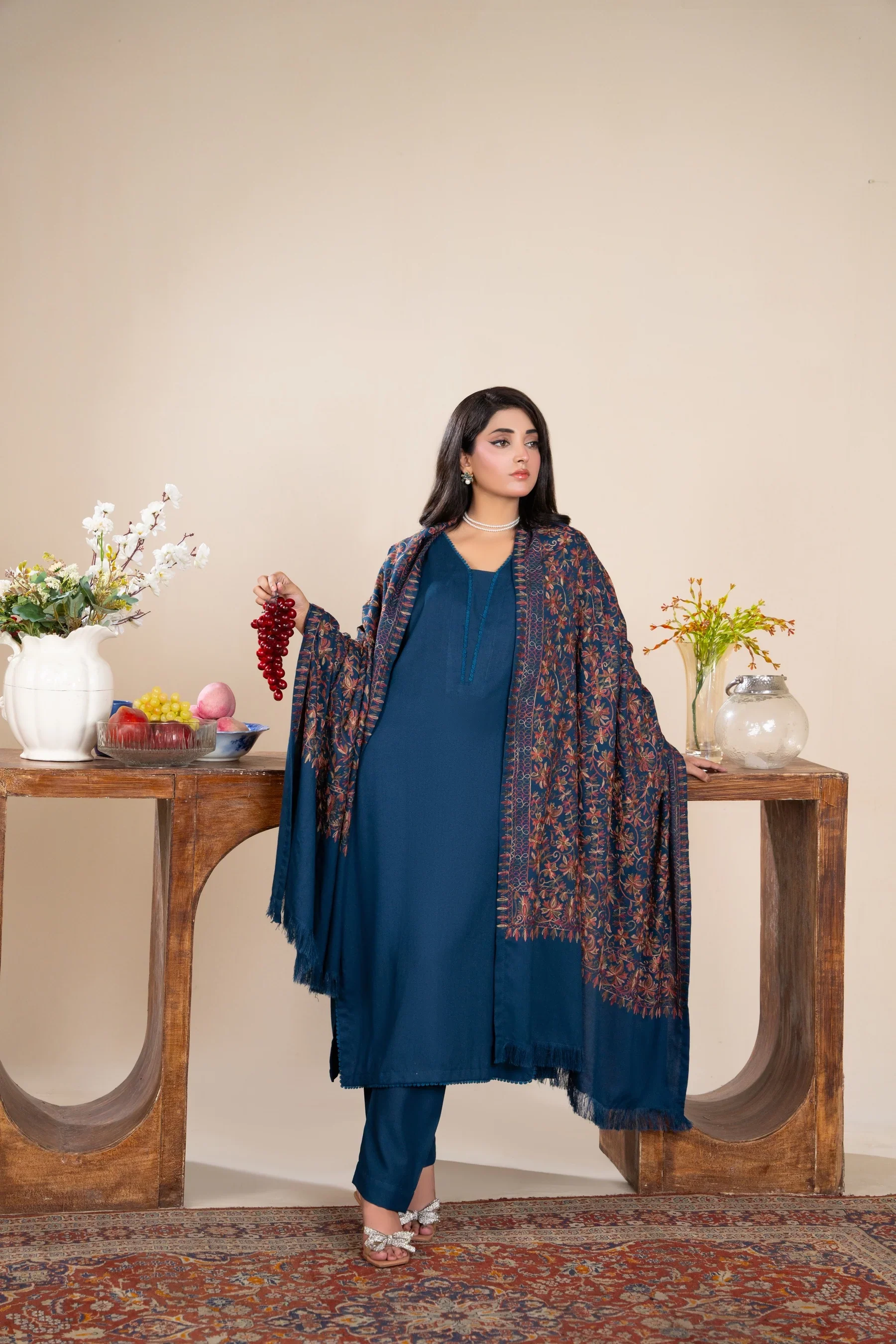Zamurd-06-Readymade- Rania.H Dhanak Collection 2025 - Image 2