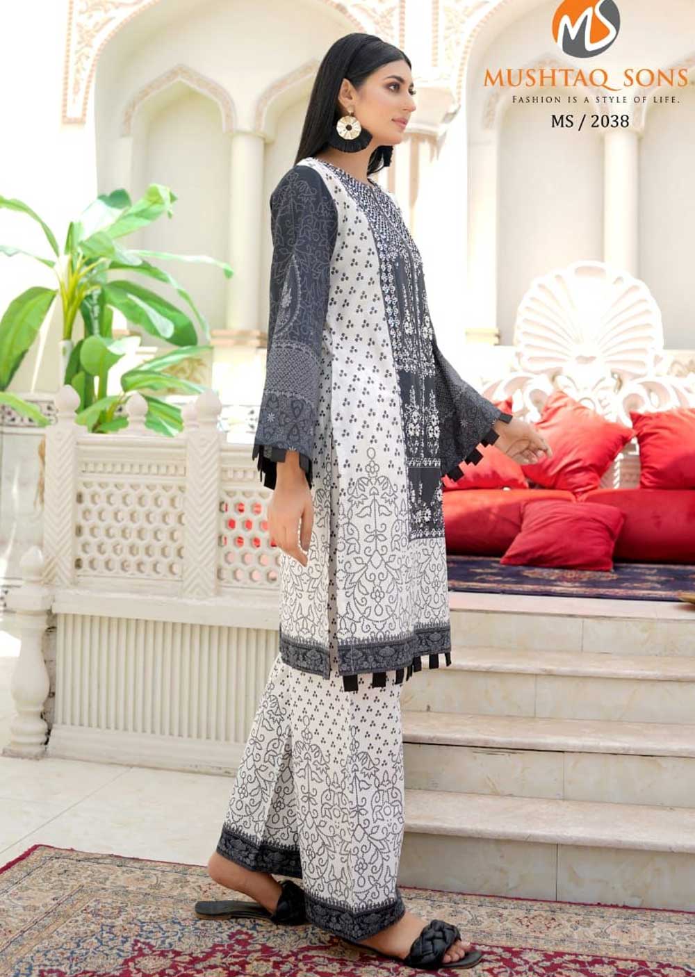 ZAS722 Readymade 2 Piece Viscose - Image 2