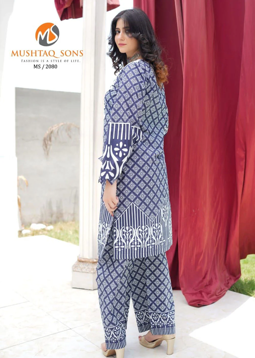 ZAS731 Readymade 2 Piece Viscose - Image 2