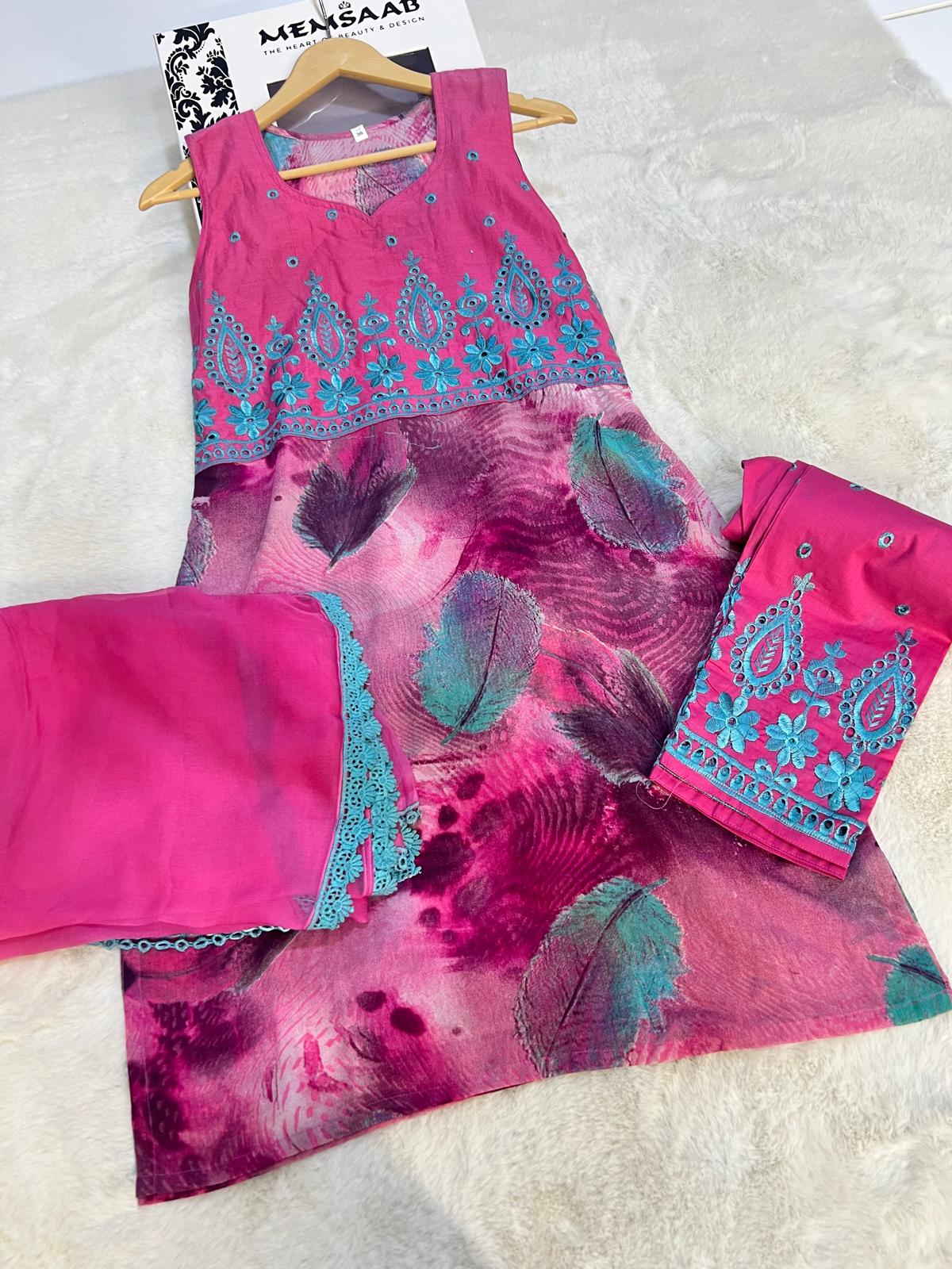 ZAS9022 Readymade Dilnasheen Suit